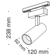 Трековый светильник Maytoni Track lamps TR019-2-15W3K-B