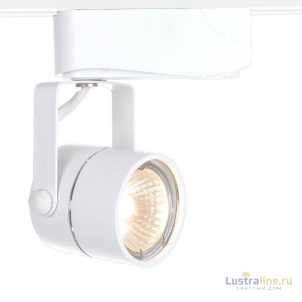 Трековый светильник Arte Lamp Track Lights A1310PL-1WH Трековый светильник Arte Lamp Track Lights A1310PL-1WH