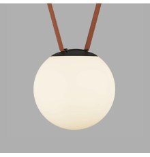 Трековый однофазный светильник Denkirs Belty Orb DK5553-BK