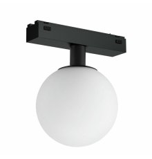 Трековый магнитный светильник Arlight MAG-VIBE-SFERO-R120-6W Warm3000 (BK, 235 deg, 48V) 044457