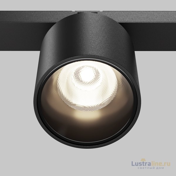 Трековый магнитный светильник Maytoni Technical Magnetic track system Exility Alfa S TR132-2-7W4K-B Трековый магнитный светильник Maytoni Technical Magnetic track system Exility Alfa S TR132-2-7W4K-B