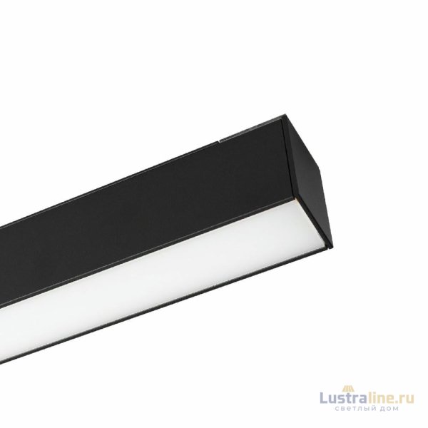 Трековый магнитный светильник Arlight MAG-FLAT-45-L205-6W Day4000 (BK, 100 deg, 24V, DALI) 046572