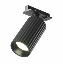 Трековый однофазный светильник Maytoni Calipso TR218-1-GU10-BK