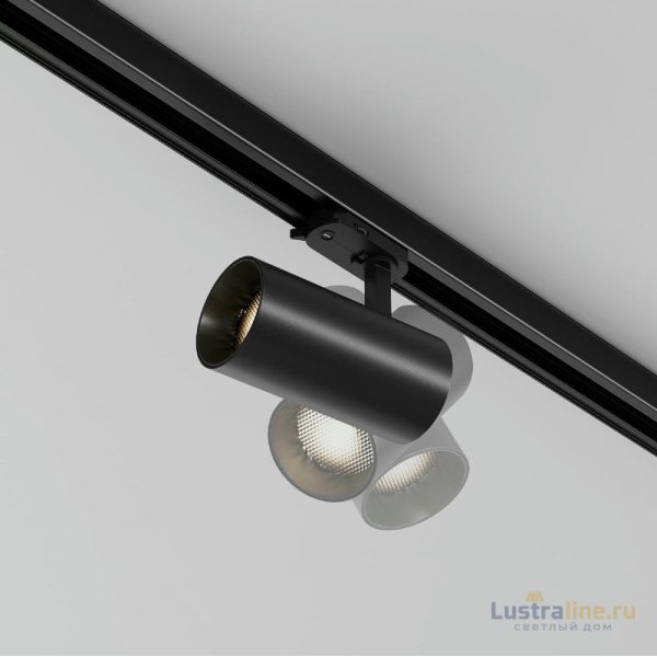 Трековый трехфазный светильник Maytoni Focus Led TR197-3-20WCCT-M-B Трековый трехфазный светильник Maytoni Focus Led TR197-3-20WCCT-M-B