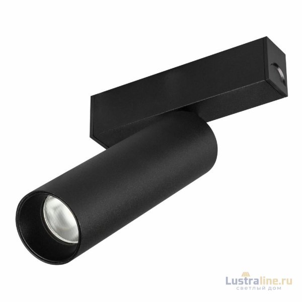 Трековый магнитный светильник Arlight MAG-SPOT-25-R120-12W Day4000 (BK, 30 deg, 24V, DALI) 046320