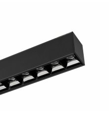 Трековый магнитный светильник Arlight MAG-LASER-45-L320-12W Warm3000 (BK, 15 deg, 24V, DALI) 046528