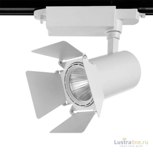 Трековый светодиодный светильник Arte Lamp Track Lights A6720PL-1WH Трековый светодиодный светильник Arte Lamp Track Lights A6720PL-1WH