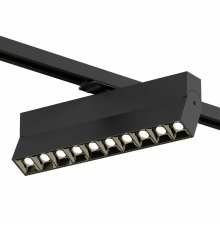 Трековый однофазный светильник Denkirs Edder DK6636-BK