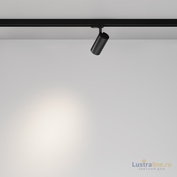 Трековый трехфазный светильник Maytoni Technical Three phase track system Trinity Focus Led TR197-3-12WCCT-M-B Трековый трехфазный светильник Maytoni Technical Three phase track system Trinity Focus Led TR197-3-12WCCT-M-B