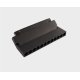 Трековый магнитный светильник Italline Atom IT012-5023 black 3000K