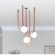 Трековый однофазный светильник Denkirs Belty Orb DK5551-BK
