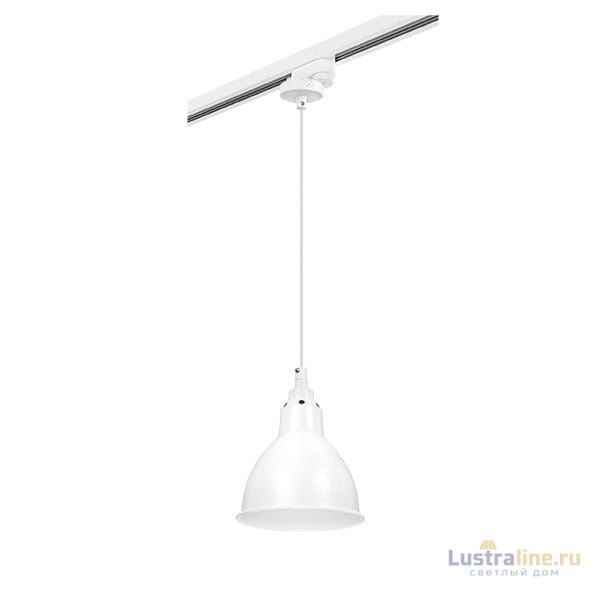 Трековый светильник Lightstar Track 1 white L1T765016 (765016+592006) Трековый светильник Lightstar Track 1 white L1T765016 (765016+592006)