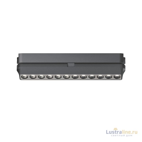 Трековый магнитный однофазный светильник Denkirs Air grill DK5368-BK Трековый магнитный однофазный светильник Denkirs Air grill DK5368-BK