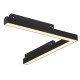 Трековый магнитный светильник iLedex Vision 4822-013-L320-16W-110DG-3000K-BK