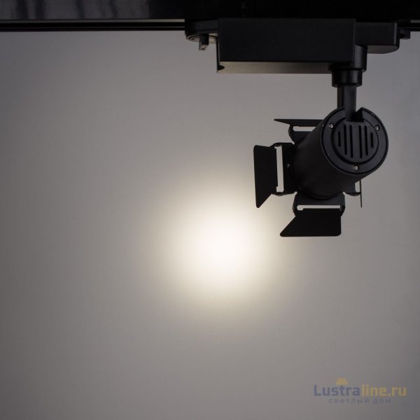 Трековый светодиодный светильник Arte Lamp Track Lights A6709PL-1BK Трековый светодиодный светильник Arte Lamp Track Lights A6709PL-1BK
