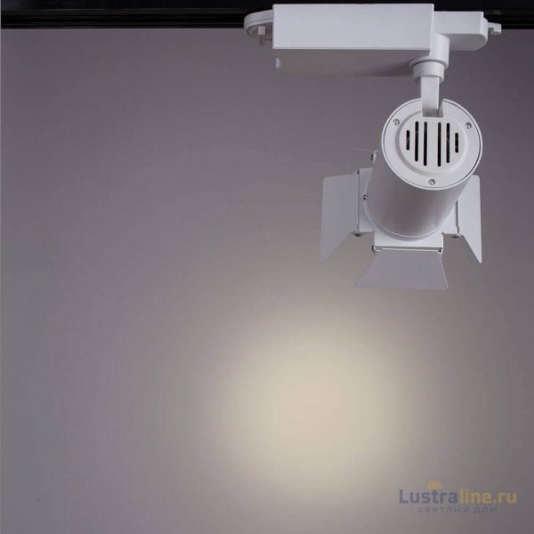 Трековый светодиодный светильник Arte Lamp Track Lights A6720PL-1WH Трековый светодиодный светильник Arte Lamp Track Lights A6720PL-1WH