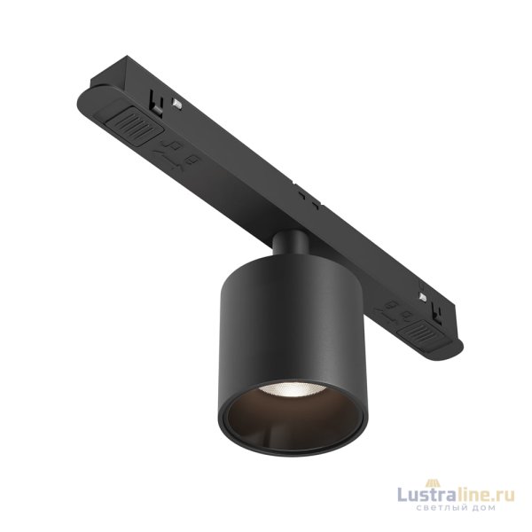 Трековый магнитный светильник Maytoni Technical Magnetic track system Exility Alfa S TR132-2-7W4K-B Трековый магнитный светильник Maytoni Technical Magnetic track system Exility Alfa S TR132-2-7W4K-B