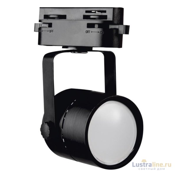 Трековый светильник Volpe UBL-Q321 GU10 Black UL-00007424 Трековый светильник Volpe UBL-Q321 GU10 Black UL-00007424