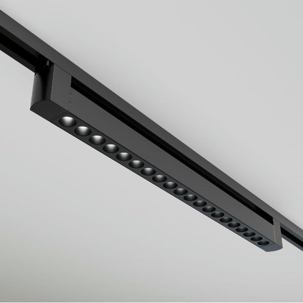 Трековый однофазный светильник Maytoni Points Rot TR010-1-20W3K-M-B