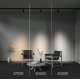 Трековый трехфазный светильник Maytoni Focus Led TR197-3-20WCCT-M-B