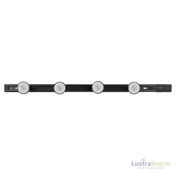 Трековый однофазный светильник (4 шт.) Эра TR70-SET4-GU10-BK Б0063956 Трековый однофазный светильник (4 шт.) Эра TR70-SET4-GU10-BK Б0063956
