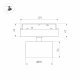 Трековый магнитный светильник Arlight MAG-ORIENT-RONDO-R90-9W Warm3000 048362