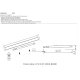 Трековый светильник Crystal Lux CLT 0.33 001 30W BL M4000K