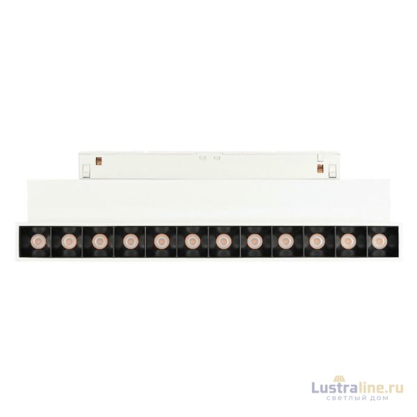 Трековый светильник Arlight MAG-ORIENT-LASER-FOLD-S230-12W Warm3000 (WH, 30 deg, 48V) 035866(1)