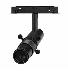 Трековый магнитный светильник Arlight MAG-ORIENT-SPOT-CROP-ZOOM-TC-R35-6W Warm3000 (BK, 19-29 deg, 48V) 045067