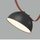 Трековый однофазный светильник Denkirs Belty Flow DK5561-BK