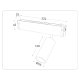 Трековый магнитный светильник Ambrella Light Magnetic 220V GL1223