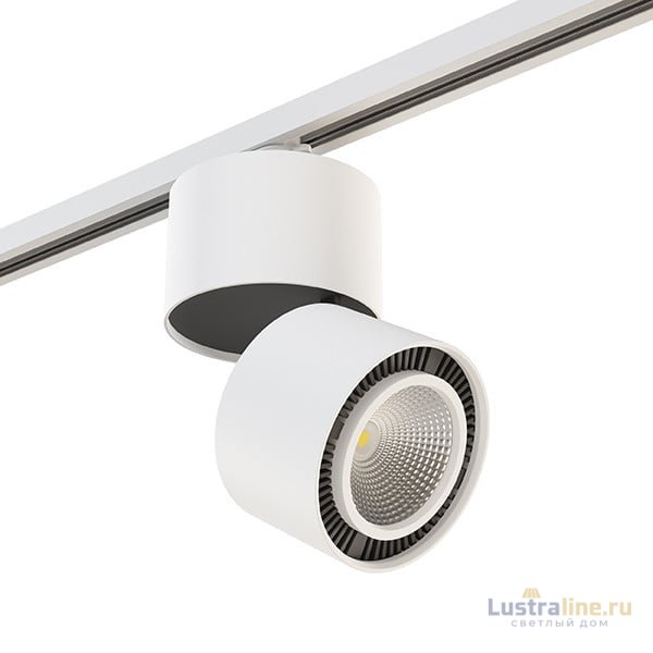Трековый светильник Lightstar Track 1 white A1T213830 (592066+213830)