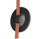 Трековый однофазный светильник Denkirs Belty flow DK5566-BK