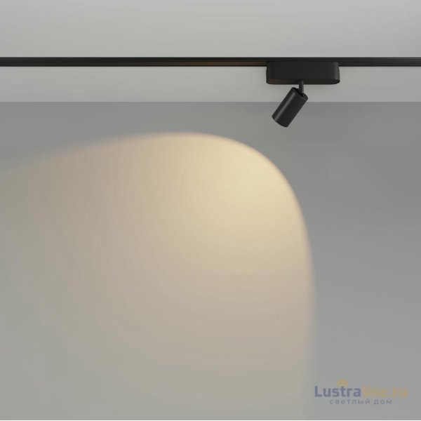 Трековый магнитный светильник Maytoni Focus LED TR103-1-5W3K-M-B Трековый магнитный светильник Maytoni Focus LED TR103-1-5W3K-M-B
