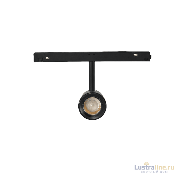 Трековый магнитный светильник iLedex Vision ZOOM 4822-020-D47-10W-10/60DG-4000K-BK