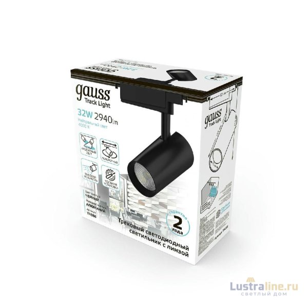 Трековый светодиодный светильник Gauss Track Light Led TR088 Трековый светодиодный светильник Gauss Track Light Led TR088