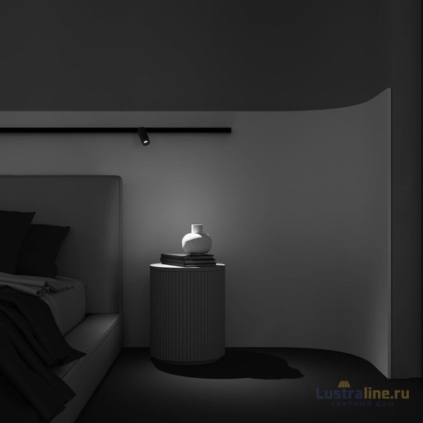 Трековый магнитный светильник Maytoni Focus Led TR032-2-5W3K-M-BBS