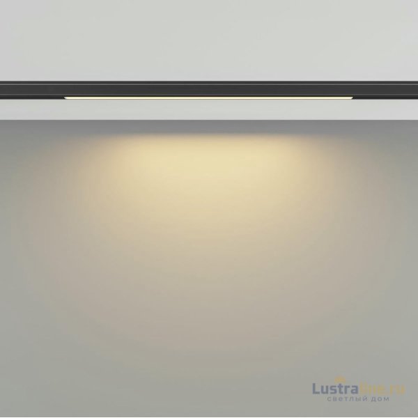 Трековый магнитный светильник Maytoni Basis TR190-1-5W2.7K-B