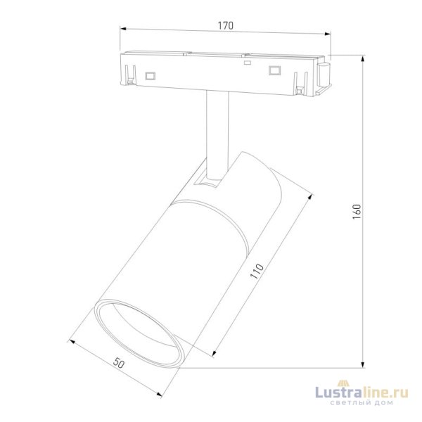 Трековый светильник Elektrostandard Slim Magnetic 4690389178870