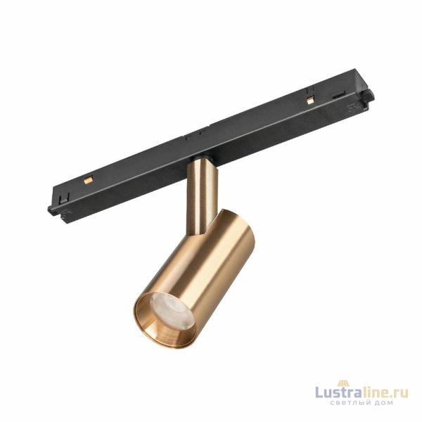 Трековый магнитный светильник Arlight MAG-ORIENT-SPOT-R35-6W Day4000 (GD, 24 deg, 48V) 040886 Трековый магнитный светильник Arlight MAG-ORIENT-SPOT-R35-6W Day4000 (GD, 24 deg, 48V) 040886