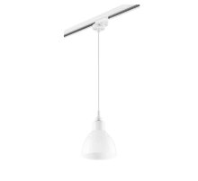 Трековый светильник Lightstar Track 1 white L1T865016 (865016+592006)