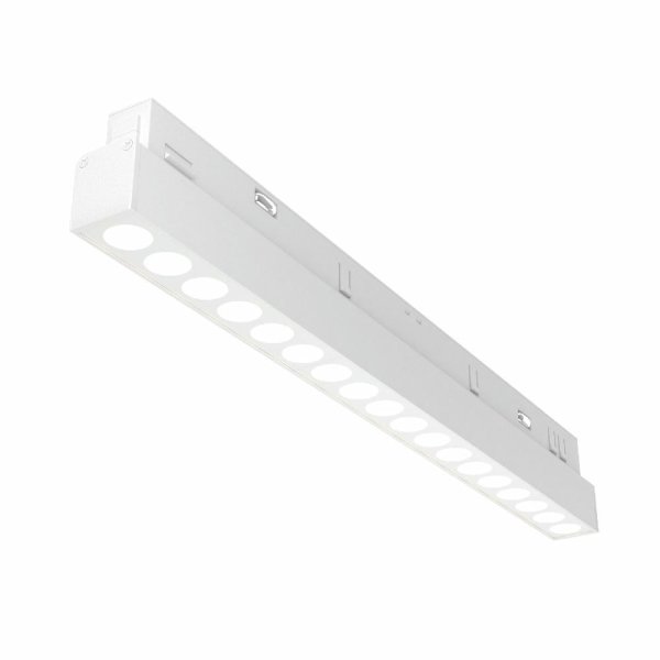Трековый магнитный светильник Maytoni Points TR031-4-18W3K-S-DS-W
