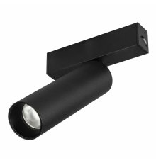 Трековый магнитный светильник Arlight MAG-SPOT-25-R120-12W Warm3000 (BK, 30 deg, 24V) 033678(1)