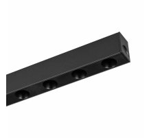 Трековый магнитный светильник Arlight MAG-DOTS-25-L400-12W Day4000 (BK, 30 deg, 24V, DALI) 046325