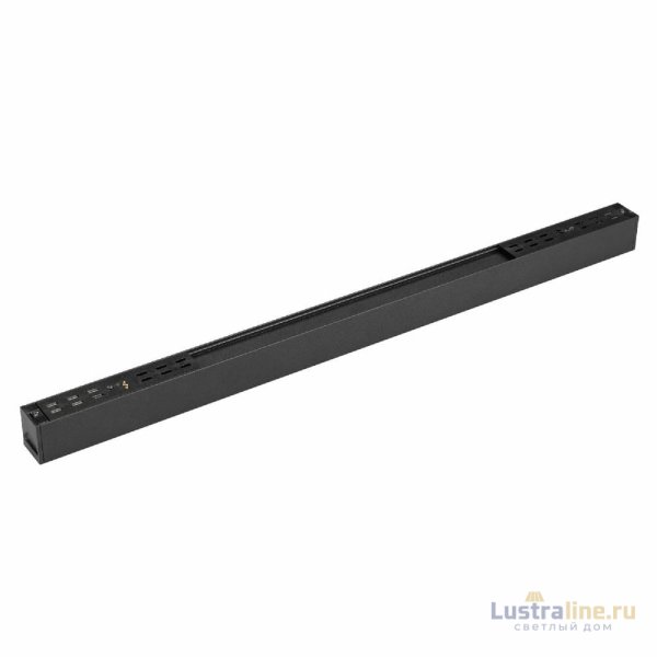 Трековый магнитный светильник Arlight MAG-DOTS-25-L400-12W Day4000 (BK, 30 deg, 24V, DALI) 046325
