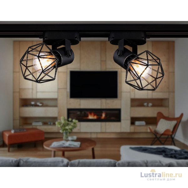 Трековый однофазный светильник Ambrella Light Track System GL5002 Трековый однофазный светильник Ambrella Light Track System GL5002