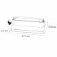 Трековый магнитный светильник Arte Lamp Linea A4697PL-1WH