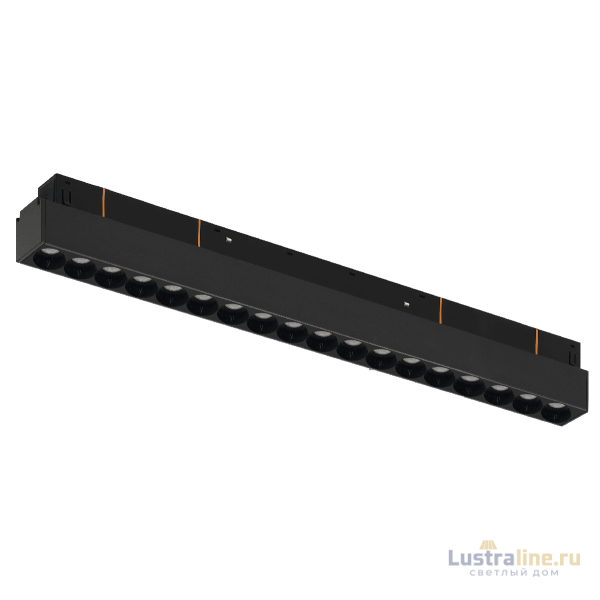 Трековый магнитный светильник iLedex Vision 4822-002-L350-18W-38DG-4000K-BK