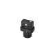 Трековый магнитный светильник iLedex Vision 4822-019-D22-2W-24DG-3000K-BK