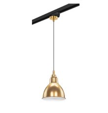 Трековый светильник Lightstar Track 1 black L1T765018 (765018+592007)